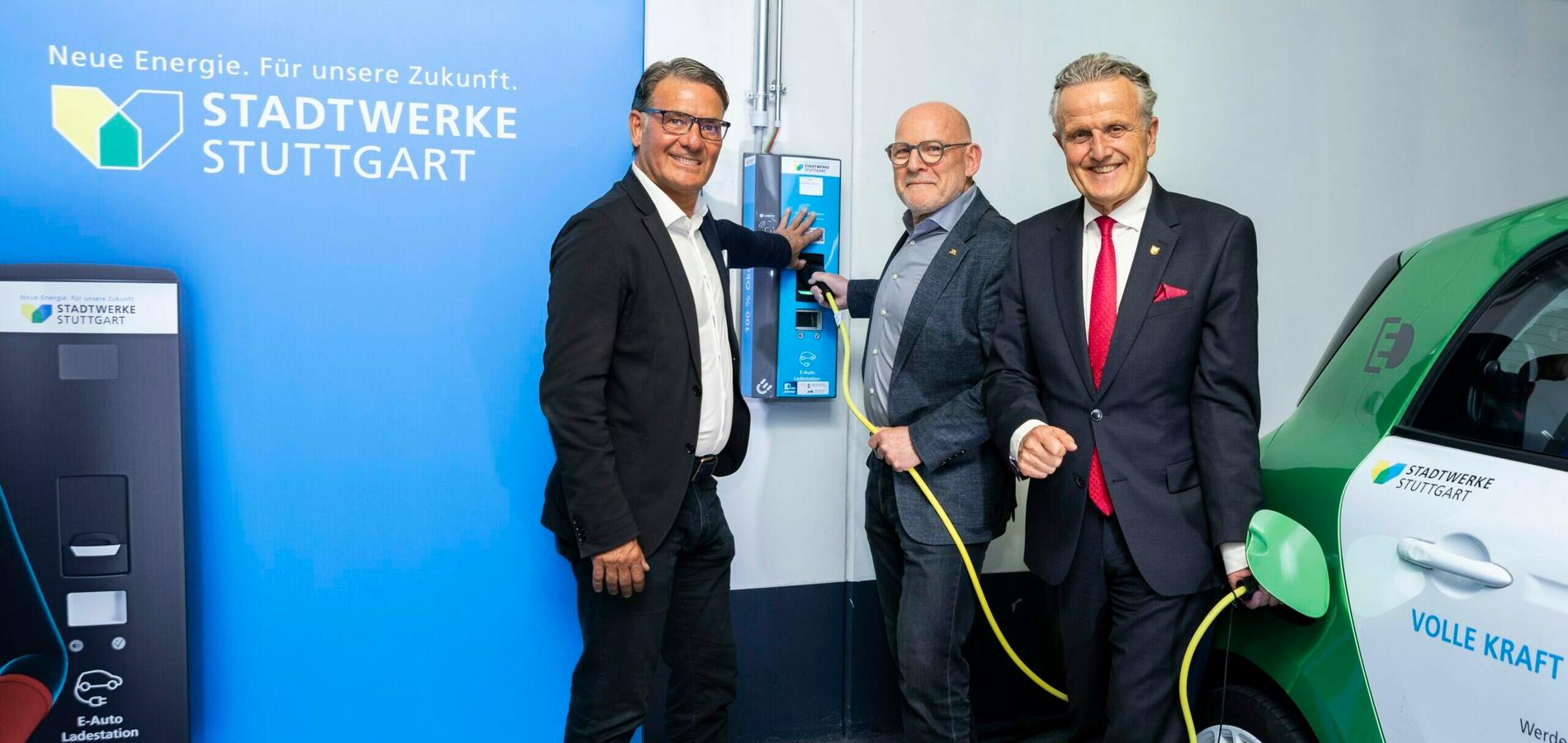 360 neue Ladepunkte in Stuttgarts City-Parkgaragen