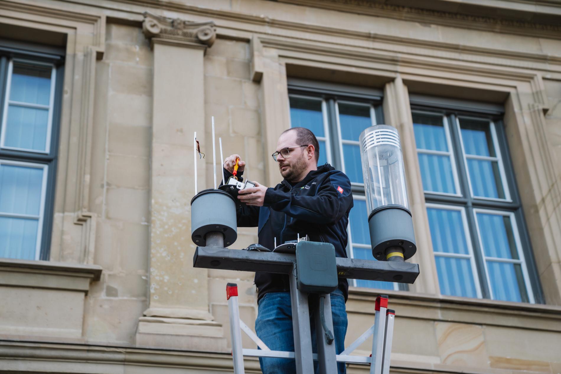 Was machen Sie denn da?